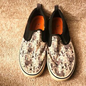 Bobs by Skechers Women's "Wag Swag" Dogs All Over Slip-on Shoes Size 9.5